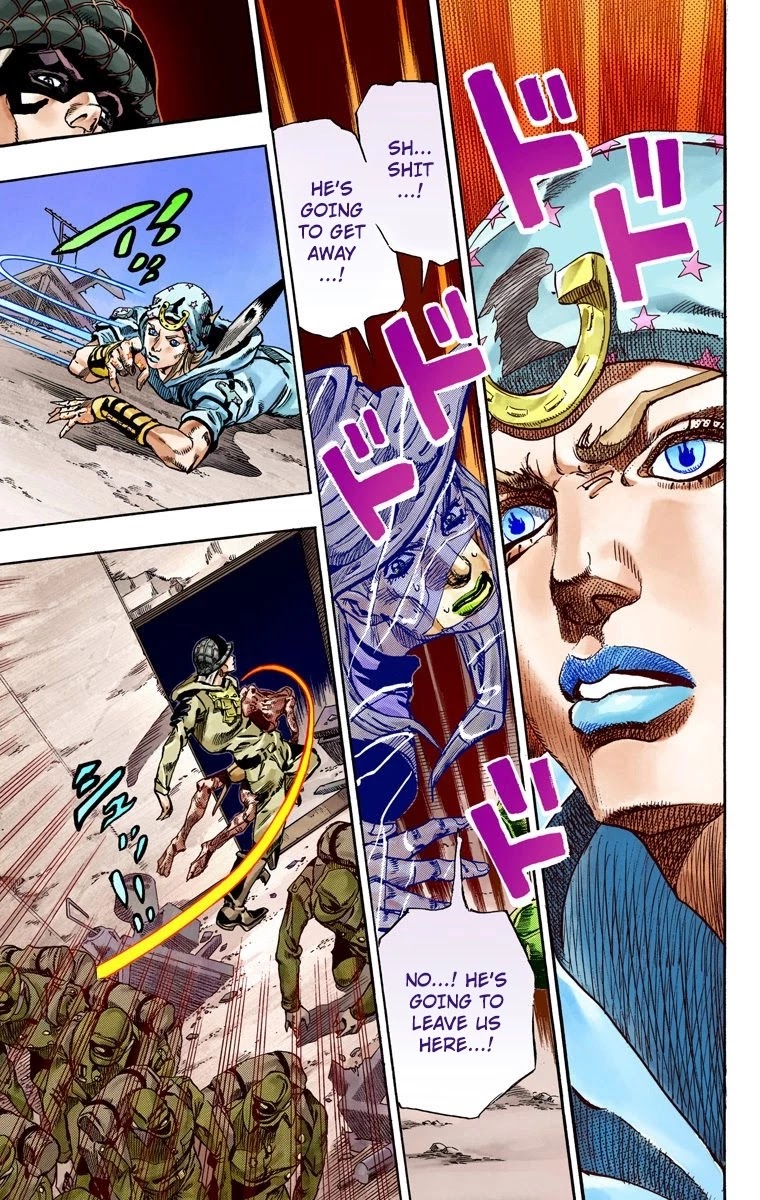 JoJo's Bizarre Adventure Part 7 - Steel Ball Run (Official Colored) Chapter 59 page 25 - Chapter 59: Gettysburg Dream