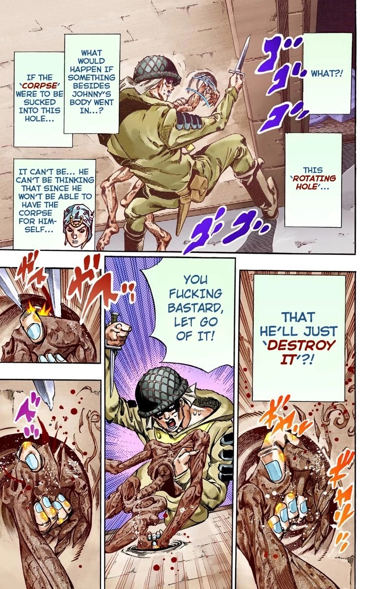 JoJo's Bizarre Adventure Part 7 - Steel Ball Run (Official Colored) Chapter 59 page 34 - Chapter 59: Gettysburg Dream