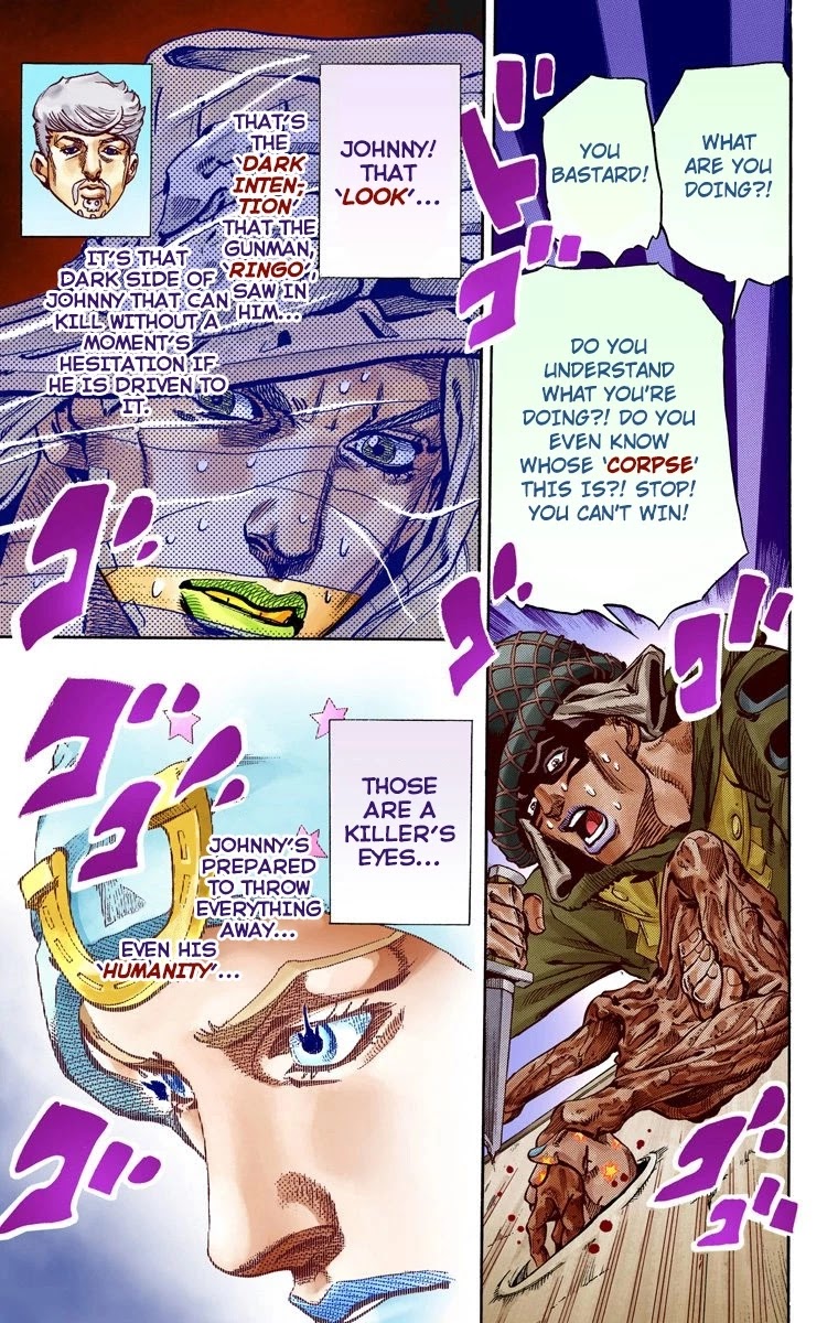 JoJo's Bizarre Adventure Part 7 - Steel Ball Run (Official Colored) Chapter 59 page 36 - Chapter 59: Gettysburg Dream