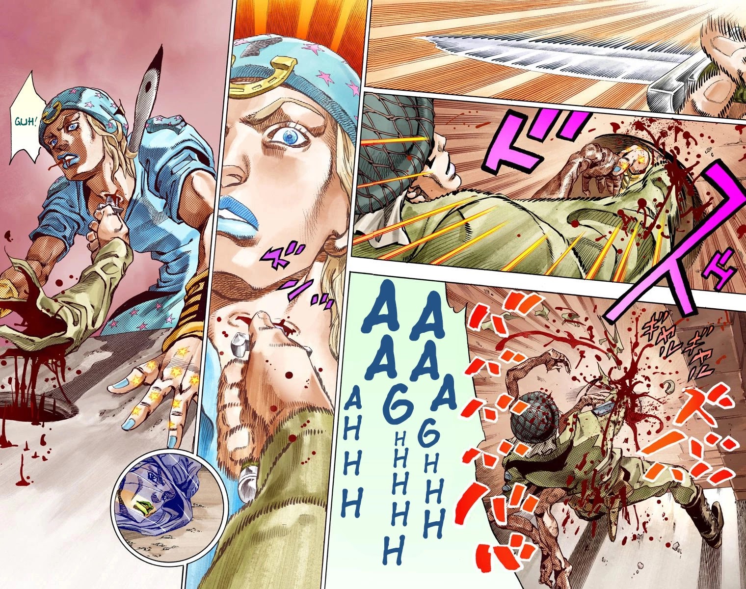 JoJo's Bizarre Adventure Part 7 - Steel Ball Run (Official Colored) Chapter 59 page 39 - Chapter 59: Gettysburg Dream