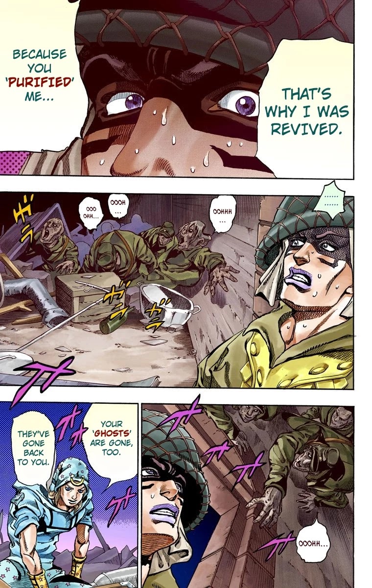 JoJo's Bizarre Adventure Part 7 - Steel Ball Run (Official Colored) Chapter 59 page 43 - Chapter 59: Gettysburg Dream