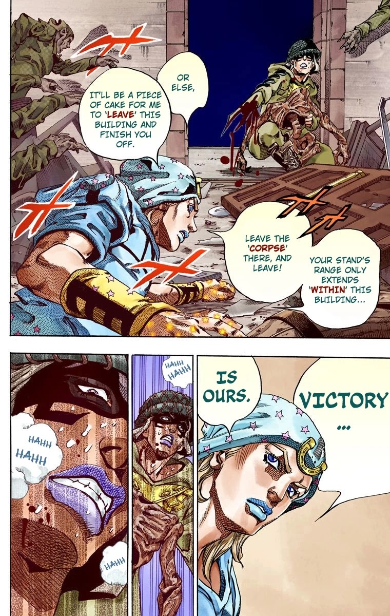 JoJo's Bizarre Adventure Part 7 - Steel Ball Run (Official Colored) Chapter 59 page 44 - Chapter 59: Gettysburg Dream