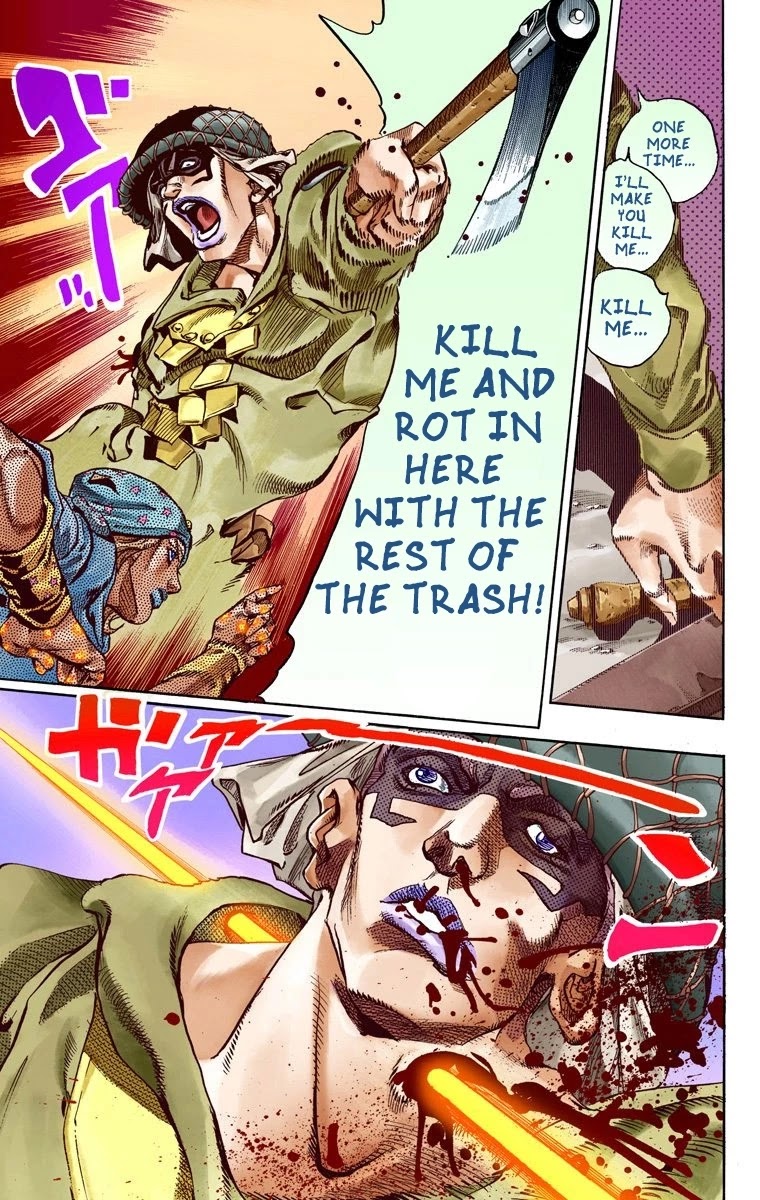 JoJo's Bizarre Adventure Part 7 - Steel Ball Run (Official Colored) Chapter 59 page 45 - Chapter 59: Gettysburg Dream