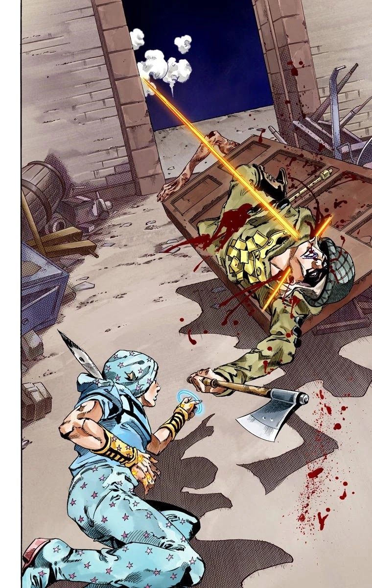 JoJo's Bizarre Adventure Part 7 - Steel Ball Run (Official Colored) Chapter 59 page 46 - Chapter 59: Gettysburg Dream