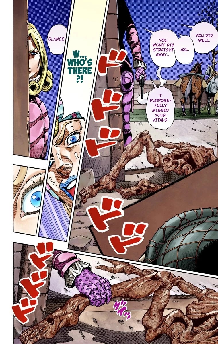 JoJo's Bizarre Adventure Part 7 - Steel Ball Run (Official Colored) Chapter 59 page 48 - Chapter 59: Gettysburg Dream