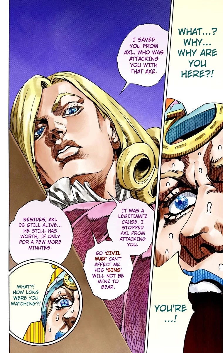 JoJo's Bizarre Adventure Part 7 - Steel Ball Run (Official Colored) Chapter 59 page 50 - Chapter 59: Gettysburg Dream