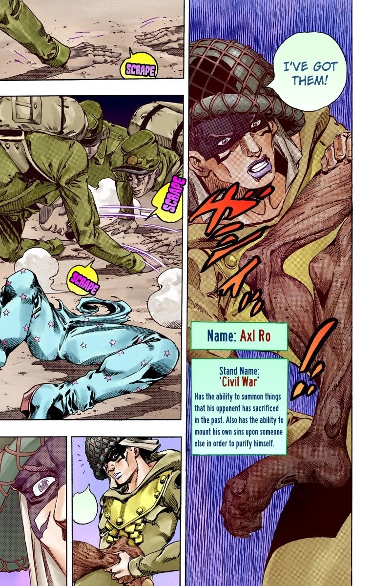 JoJo's Bizarre Adventure Part 7 - Steel Ball Run (Official Colored) Chapter 59 page 7 - Chapter 59: Gettysburg Dream