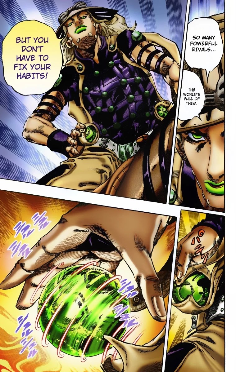 JoJo's Bizarre Adventure Part 7 - Steel Ball Run (Official Colored) Chapter 6 page 17 - Chapter 6: The Dried-up River - Diego Brando