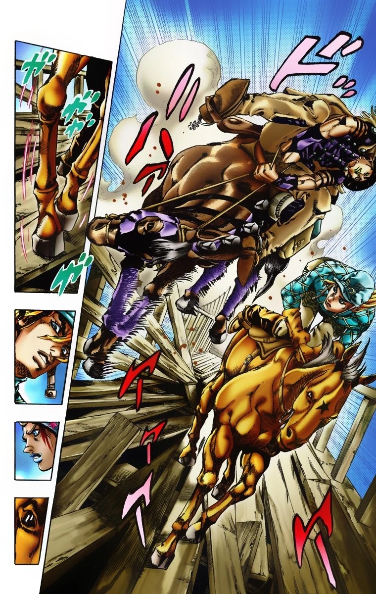 JoJo's Bizarre Adventure Part 7 - Steel Ball Run (Official Colored) Chapter 6 page 19 - Chapter 6: The Dried-up River - Diego Brando
