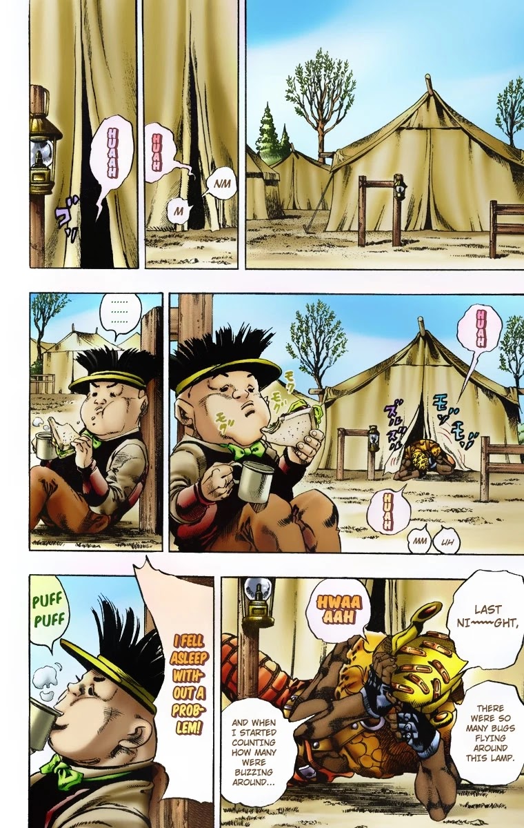 JoJo's Bizarre Adventure Part 7 - Steel Ball Run (Official Colored) Chapter 6 page 22 - Chapter 6: The Dried-up River - Diego Brando