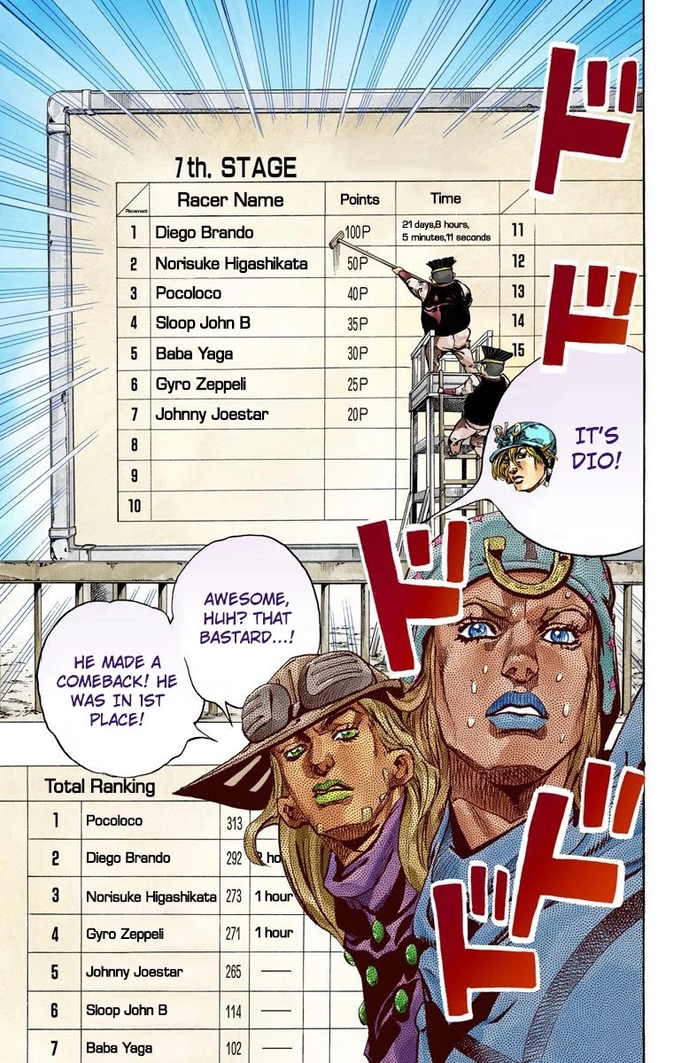 JoJo's Bizarre Adventure Part 7 - Steel Ball Run (Official Colored) Chapter 60 page 11 - Chapter 60: Both Sides Now Part 1