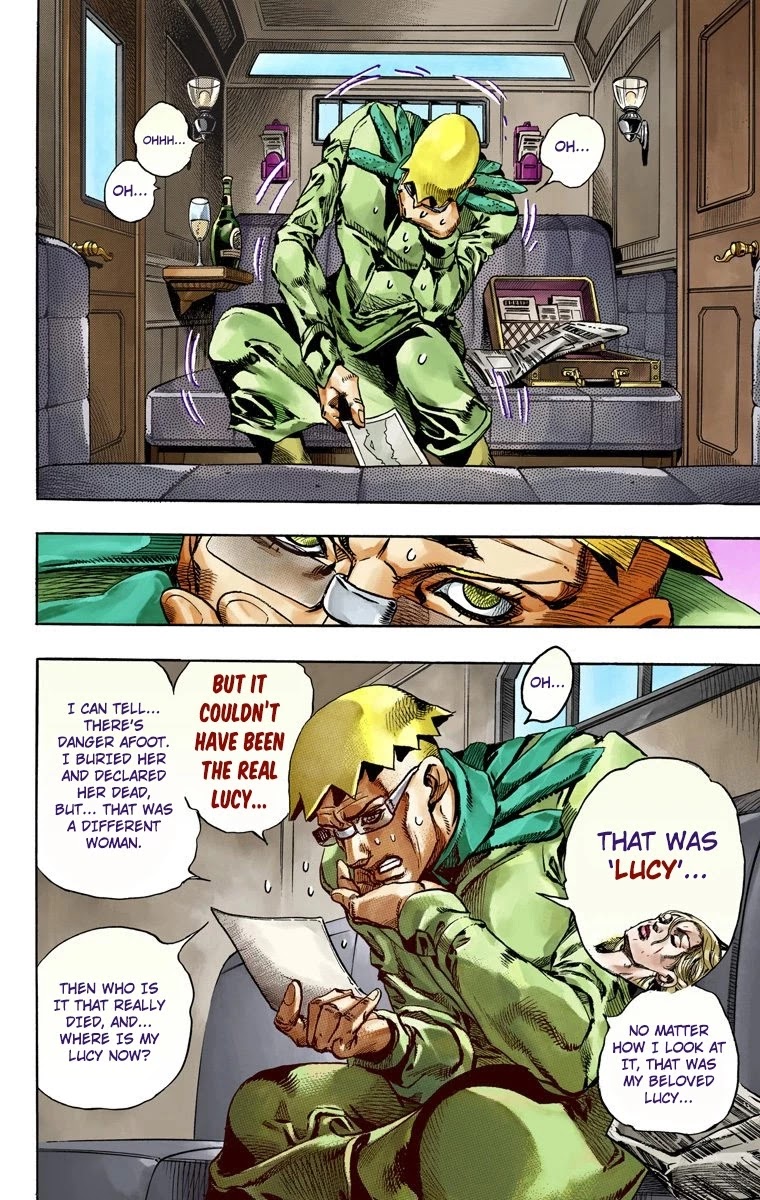 JoJo's Bizarre Adventure Part 7 - Steel Ball Run (Official Colored) Chapter 60 page 13 - Chapter 60: Both Sides Now Part 1