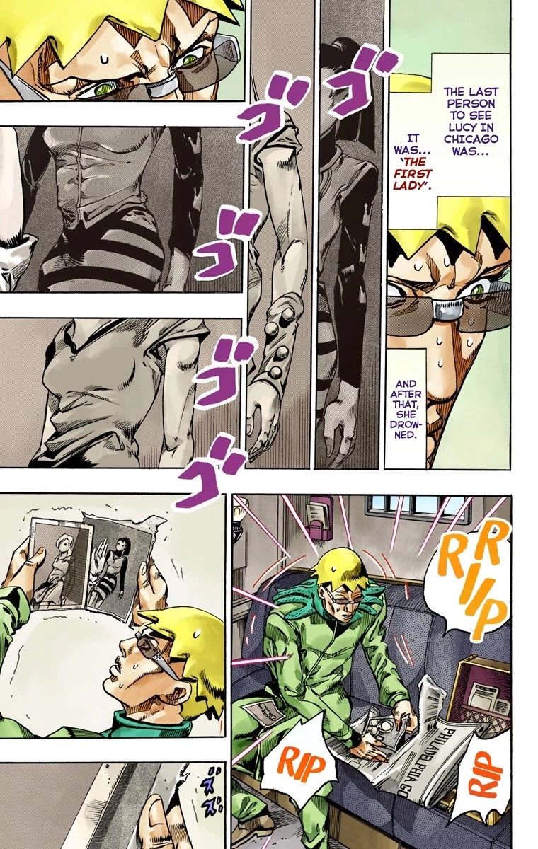 JoJo's Bizarre Adventure Part 7 - Steel Ball Run (Official Colored) Chapter 60 page 16 - Chapter 60: Both Sides Now Part 1