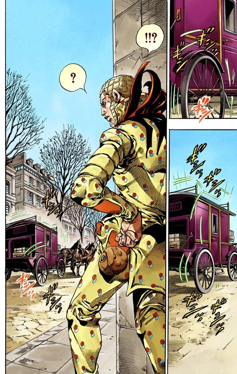 JoJo's Bizarre Adventure Part 7 - Steel Ball Run (Official Colored) Chapter 60 page 21 - Chapter 60: Both Sides Now Part 1