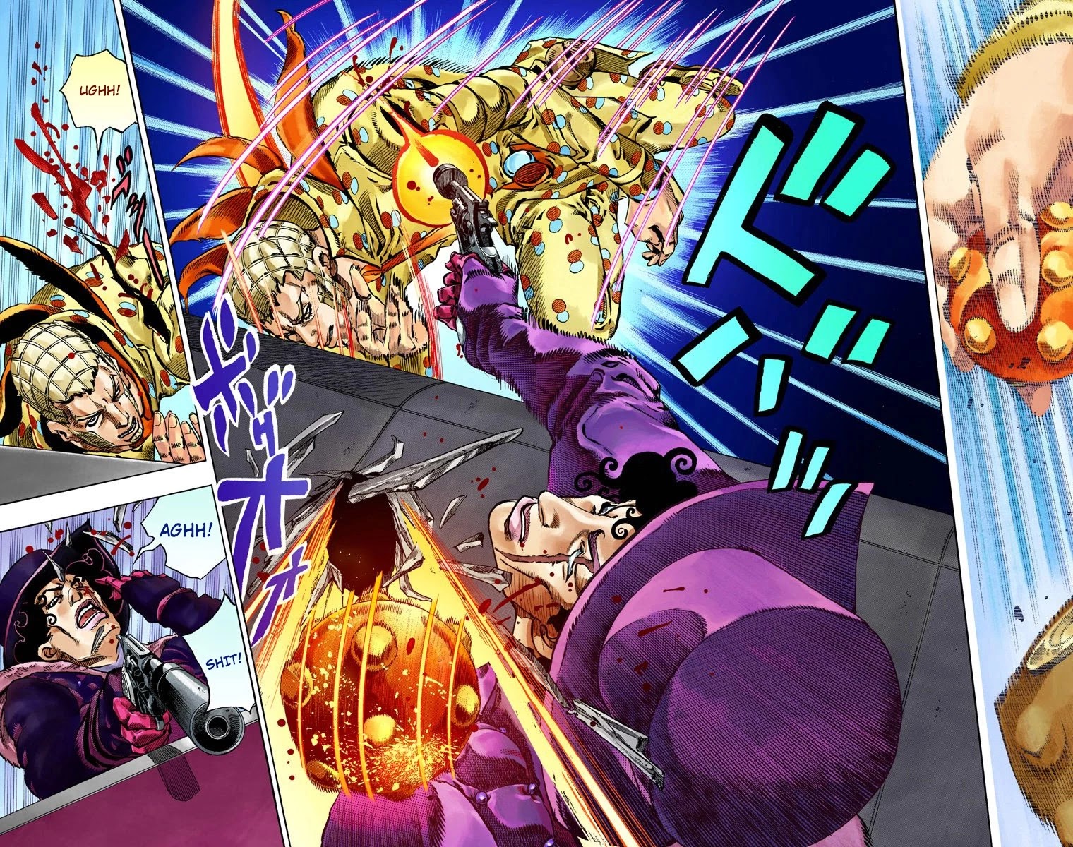 JoJo's Bizarre Adventure Part 7 - Steel Ball Run (Official Colored) Chapter 60 page 27 - Chapter 60: Both Sides Now Part 1