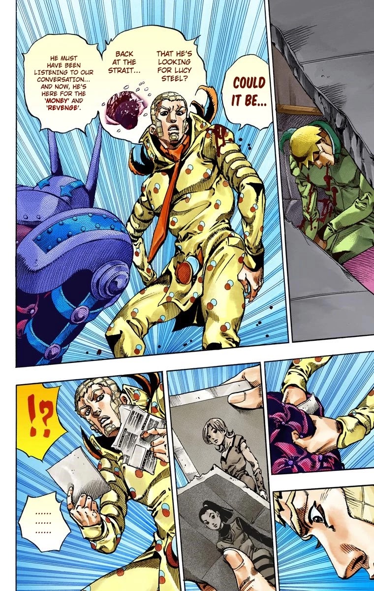JoJo's Bizarre Adventure Part 7 - Steel Ball Run (Official Colored) Chapter 60 page 34 - Chapter 60: Both Sides Now Part 1