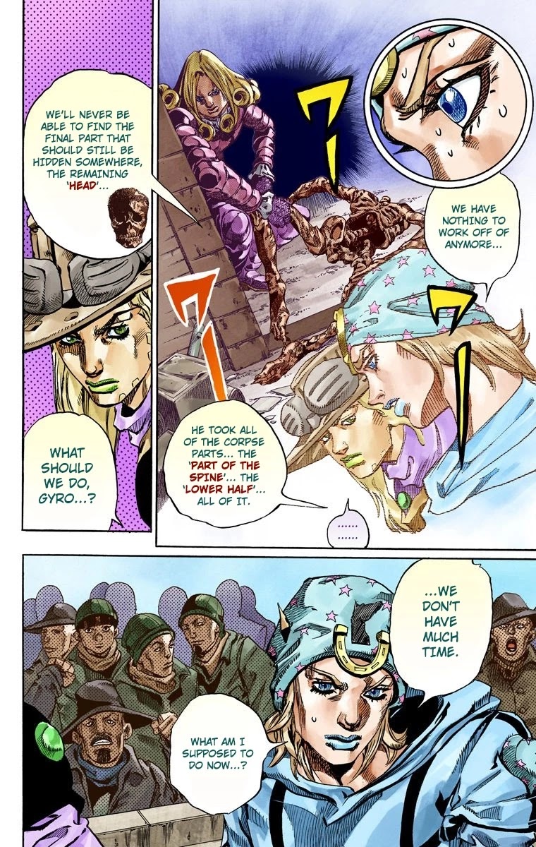 JoJo's Bizarre Adventure Part 7 - Steel Ball Run (Official Colored) Chapter 60 page 6 - Chapter 60: Both Sides Now Part 1