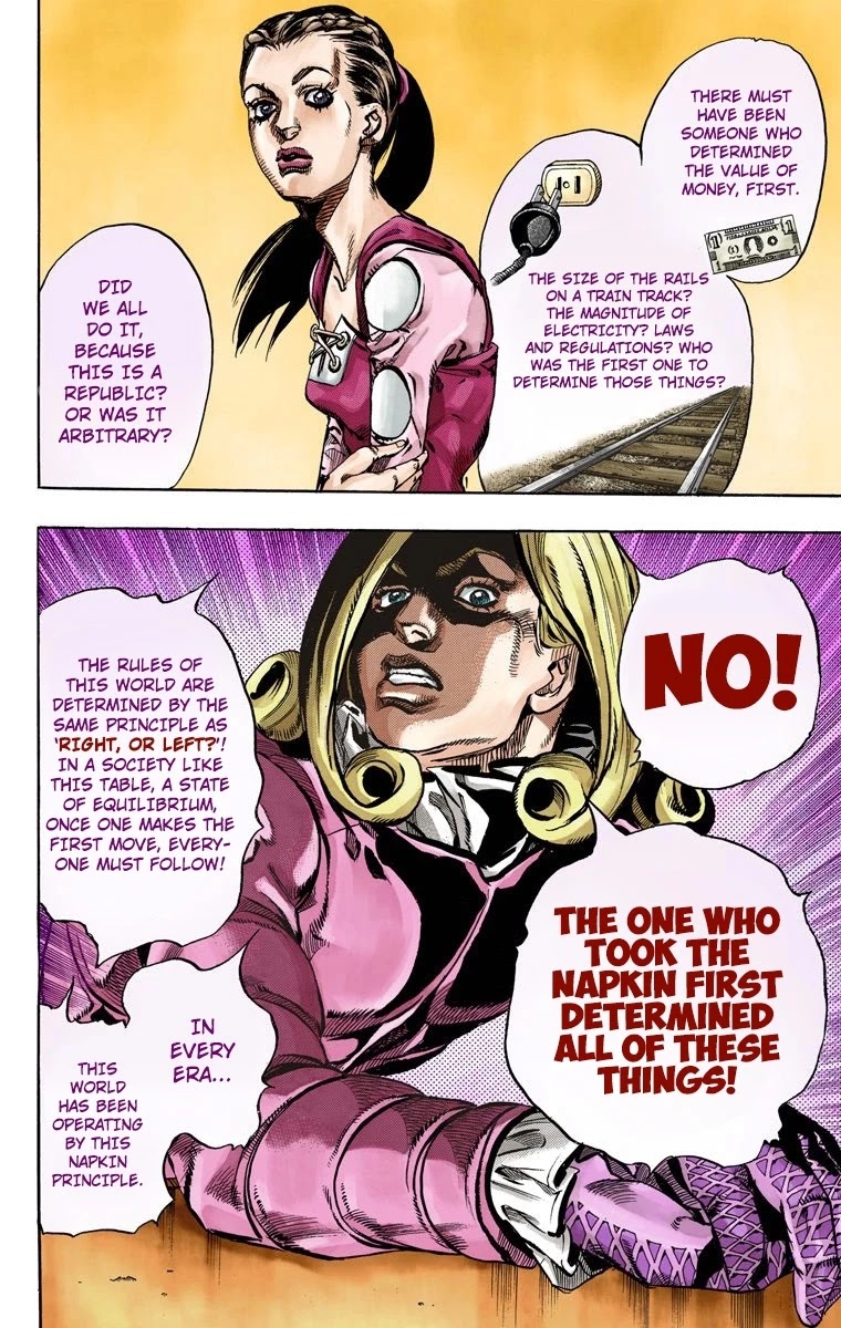 JoJo's Bizarre Adventure Part 7 - Steel Ball Run (Official Colored) Chapter 61 page 25 - Chapter 61: Both Sides Now Part 2