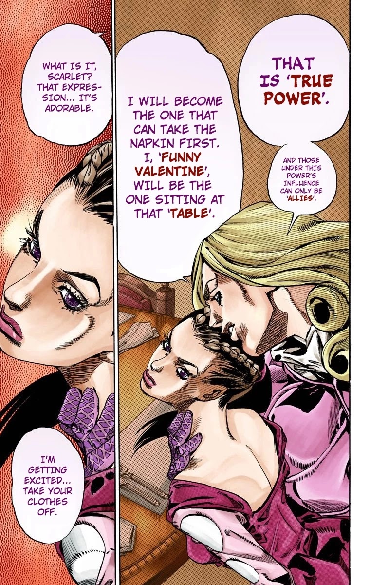JoJo's Bizarre Adventure Part 7 - Steel Ball Run (Official Colored) Chapter 61 page 28 - Chapter 61: Both Sides Now Part 2