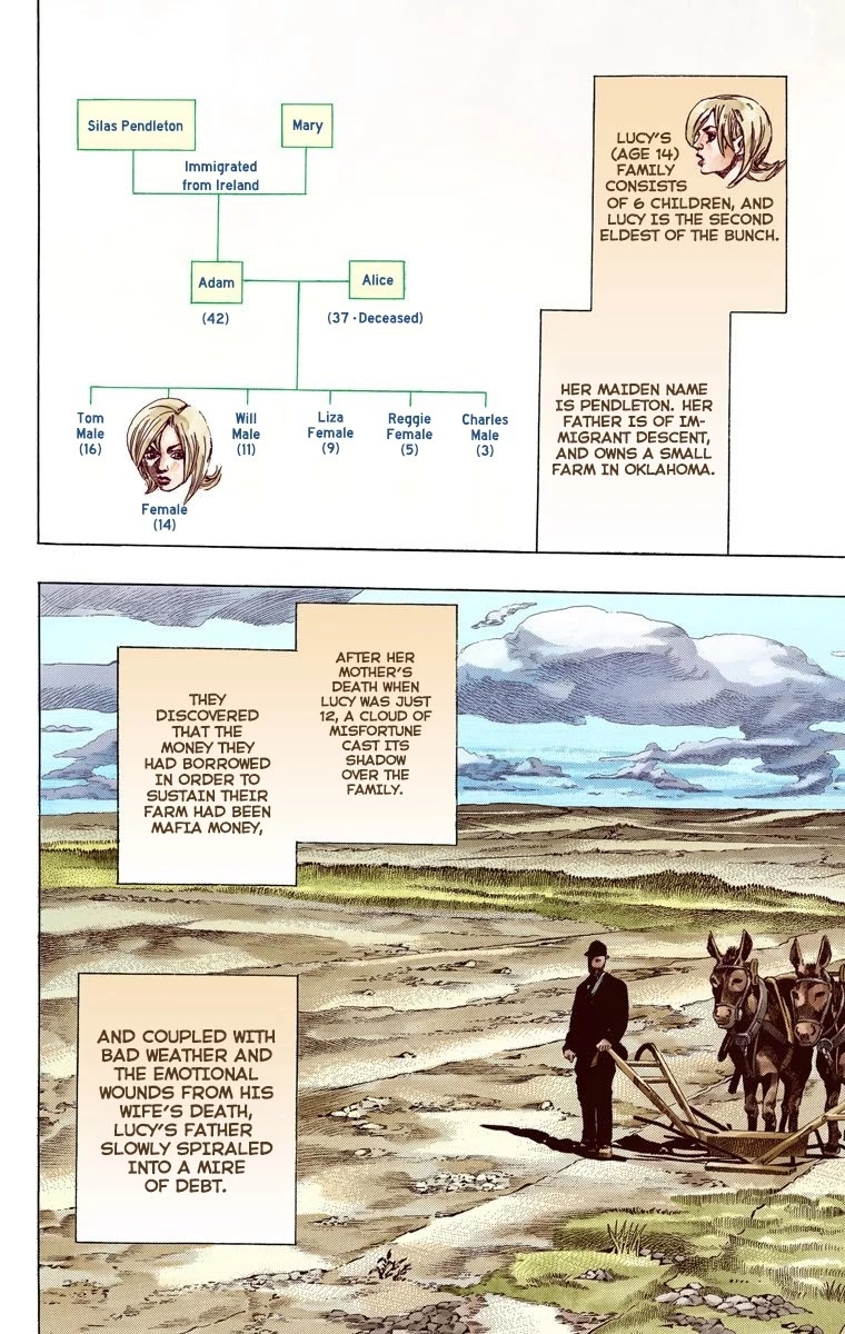 JoJo's Bizarre Adventure Part 7 - Steel Ball Run (Official Colored) Chapter 61 page 3 - Chapter 61: Both Sides Now Part 2