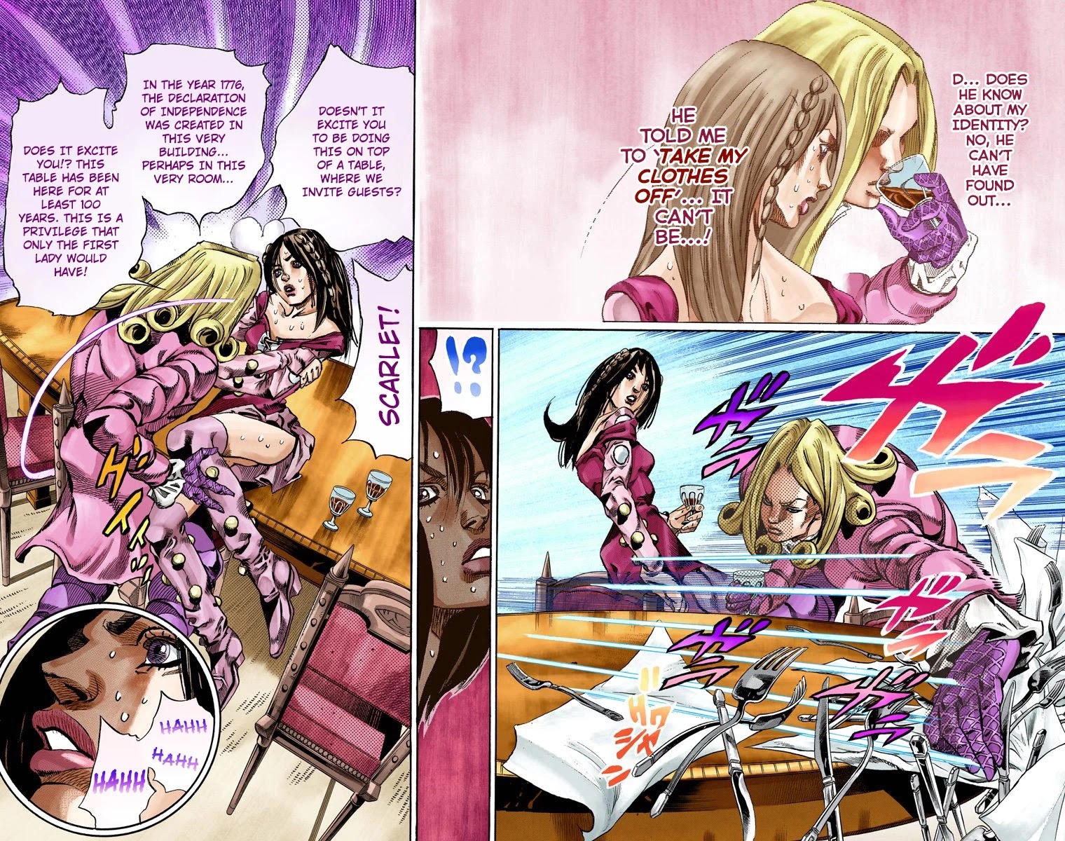 JoJo's Bizarre Adventure Part 7 - Steel Ball Run (Official Colored) Chapter 61 page 32 - Chapter 61: Both Sides Now Part 2