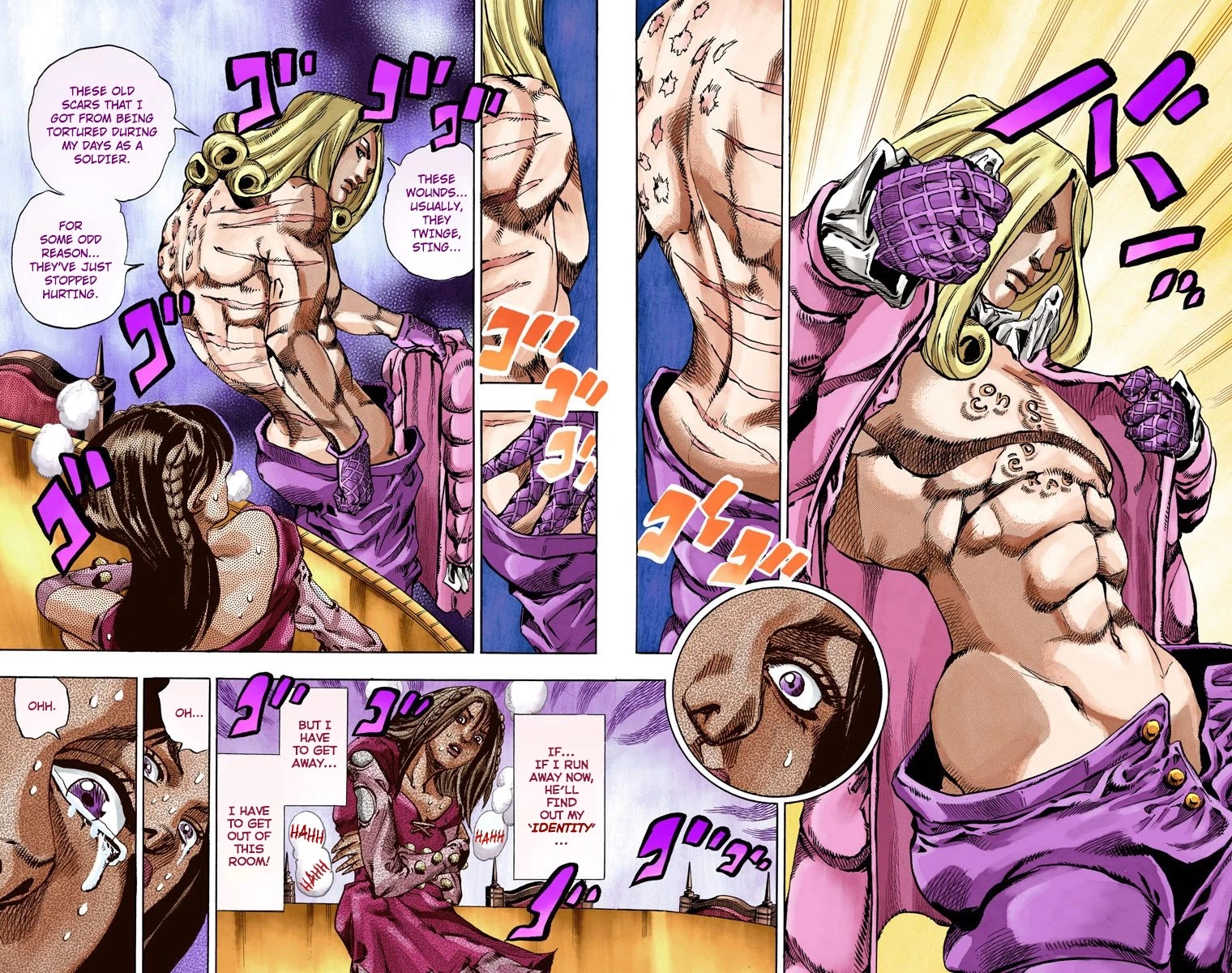 JoJo's Bizarre Adventure Part 7 - Steel Ball Run (Official Colored) Chapter 61 page 33 - Chapter 61: Both Sides Now Part 2