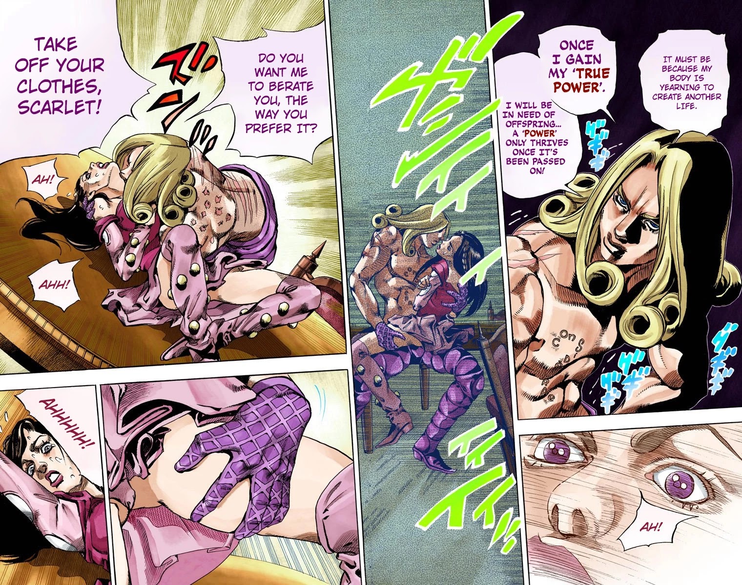 JoJo's Bizarre Adventure Part 7 - Steel Ball Run (Official Colored) Chapter 61 page 34 - Chapter 61: Both Sides Now Part 2