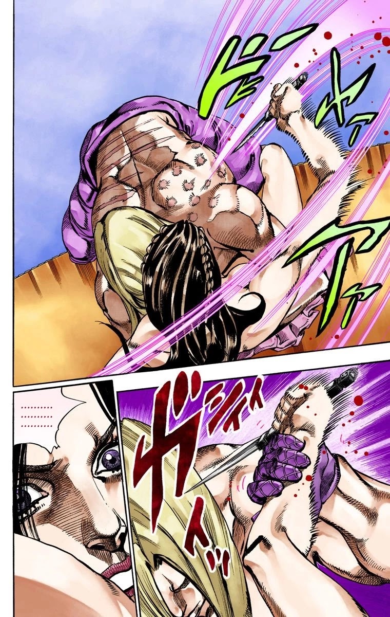 JoJo's Bizarre Adventure Part 7 - Steel Ball Run (Official Colored) Chapter 61 page 36 - Chapter 61: Both Sides Now Part 2