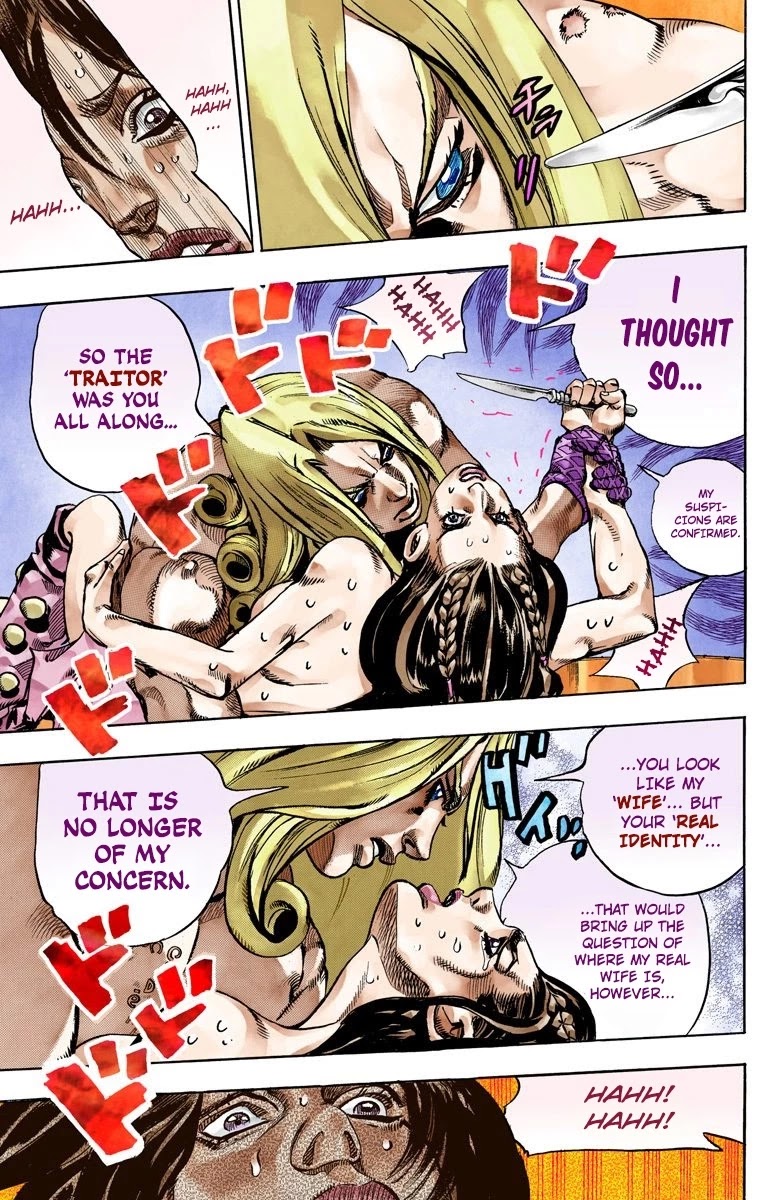 JoJo's Bizarre Adventure Part 7 - Steel Ball Run (Official Colored) Chapter 61 page 37 - Chapter 61: Both Sides Now Part 2