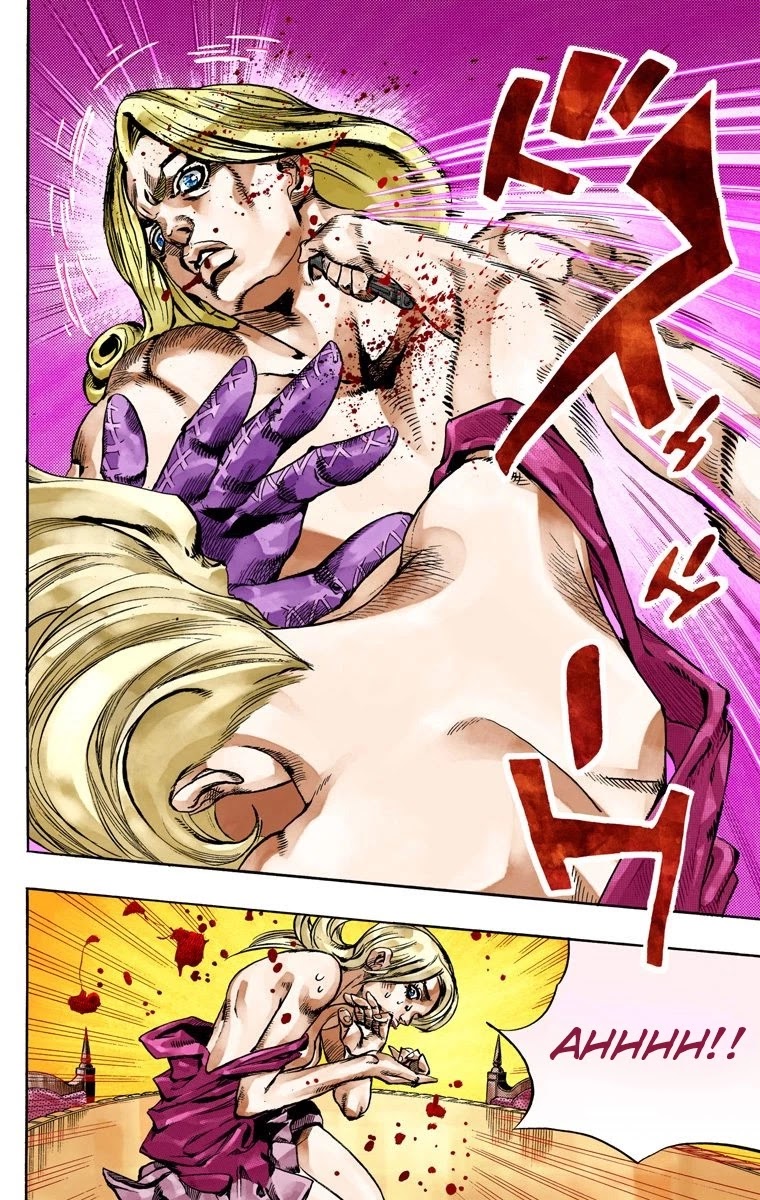 JoJo's Bizarre Adventure Part 7 - Steel Ball Run (Official Colored) Chapter 61 page 42 - Chapter 61: Both Sides Now Part 2