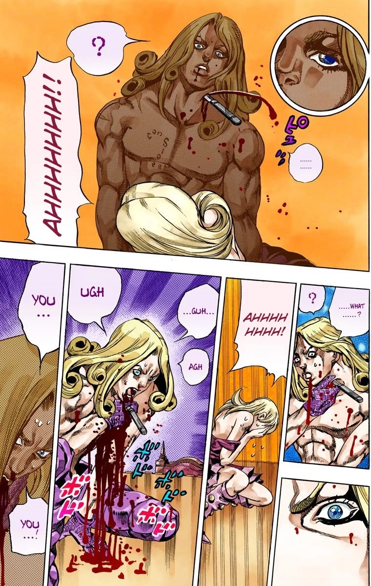 JoJo's Bizarre Adventure Part 7 - Steel Ball Run (Official Colored) Chapter 61 page 43 - Chapter 61: Both Sides Now Part 2
