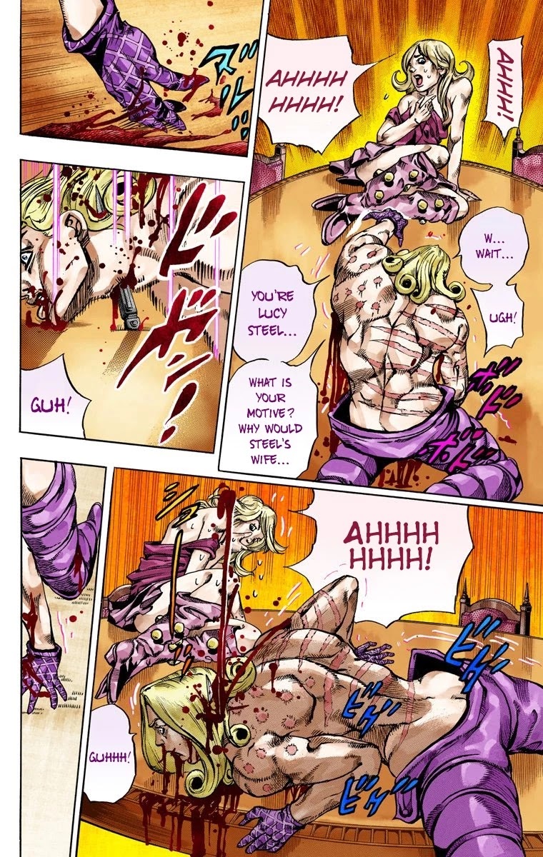 JoJo's Bizarre Adventure Part 7 - Steel Ball Run (Official Colored) Chapter 61 page 44 - Chapter 61: Both Sides Now Part 2