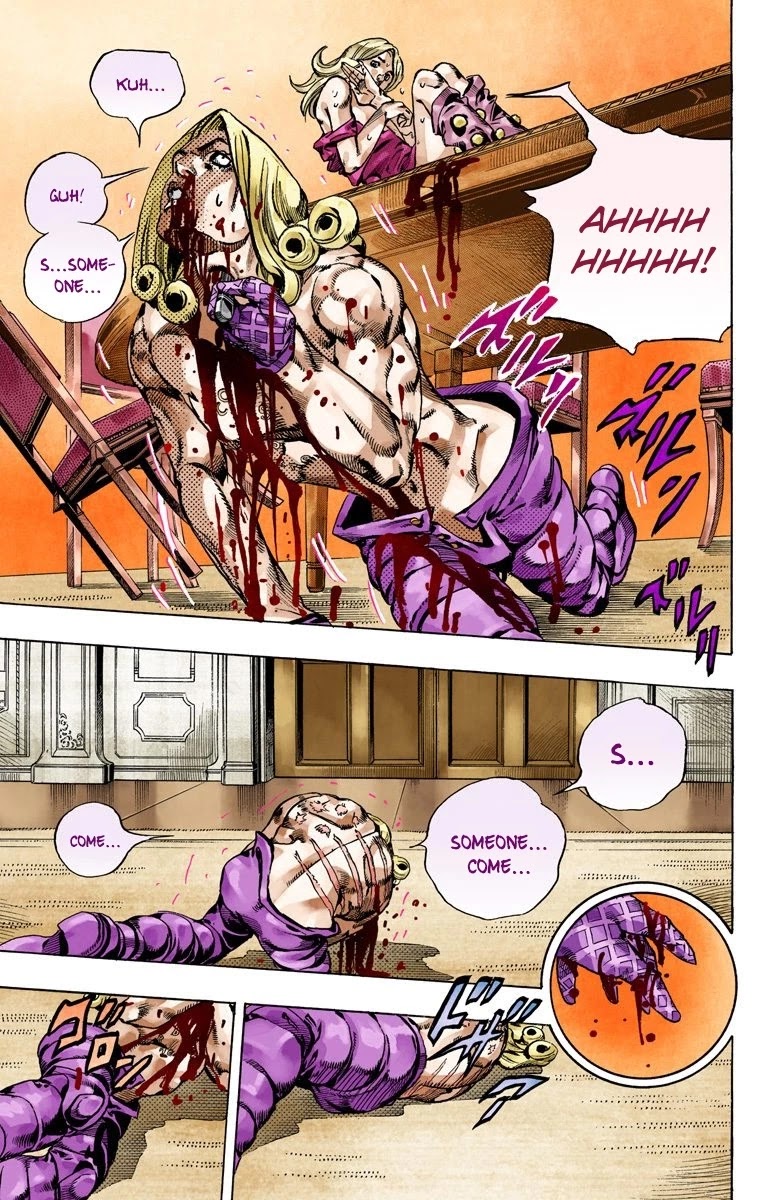 JoJo's Bizarre Adventure Part 7 - Steel Ball Run (Official Colored) Chapter 61 page 45 - Chapter 61: Both Sides Now Part 2