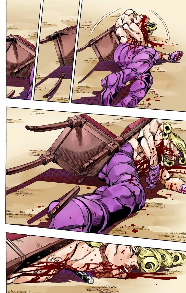 JoJo's Bizarre Adventure Part 7 - Steel Ball Run (Official Colored) Chapter 61 page 46 - Chapter 61: Both Sides Now Part 2