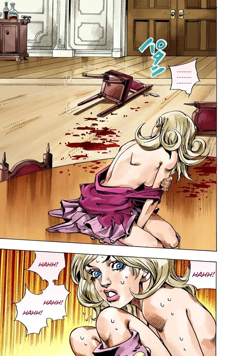JoJo's Bizarre Adventure Part 7 - Steel Ball Run (Official Colored) Chapter 61 page 47 - Chapter 61: Both Sides Now Part 2