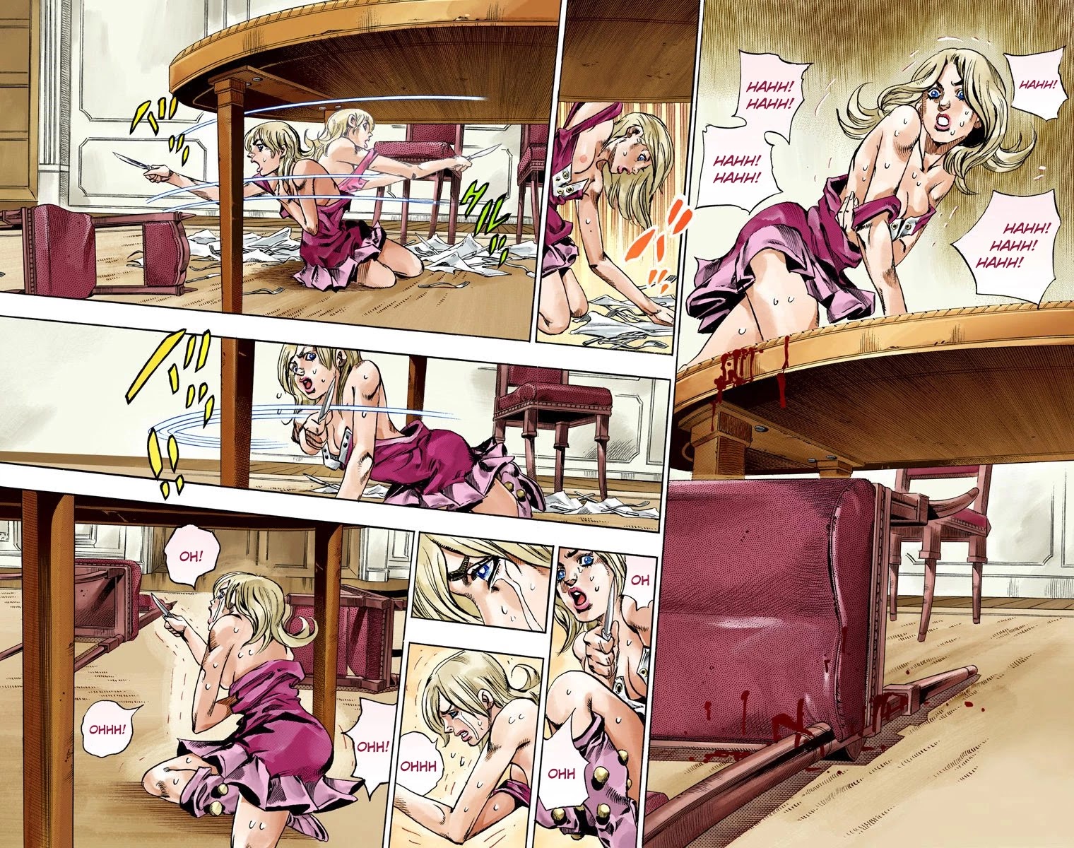JoJo's Bizarre Adventure Part 7 - Steel Ball Run (Official Colored) Chapter 61 page 48 - Chapter 61: Both Sides Now Part 2