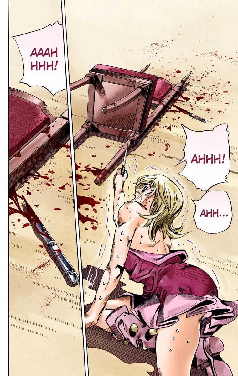 JoJo's Bizarre Adventure Part 7 - Steel Ball Run (Official Colored) Chapter 61 page 49 - Chapter 61: Both Sides Now Part 2