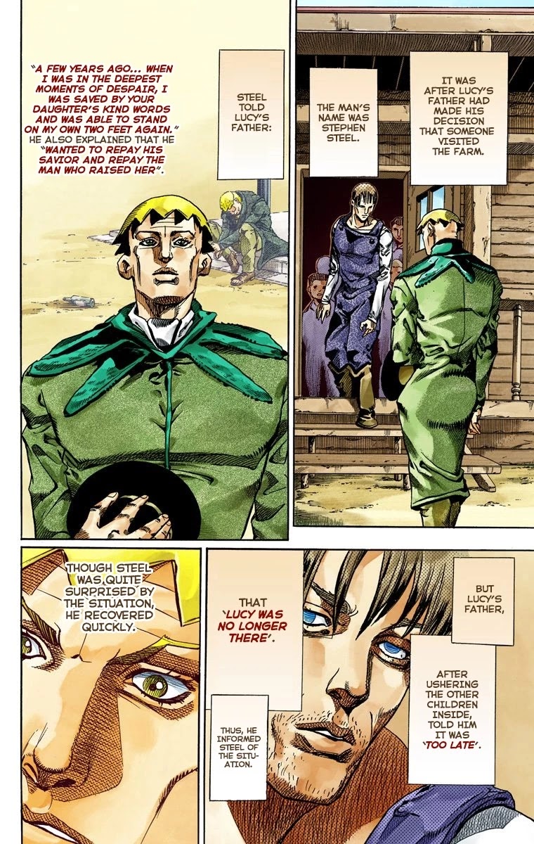 JoJo's Bizarre Adventure Part 7 - Steel Ball Run (Official Colored) Chapter 61 page 5 - Chapter 61: Both Sides Now Part 2