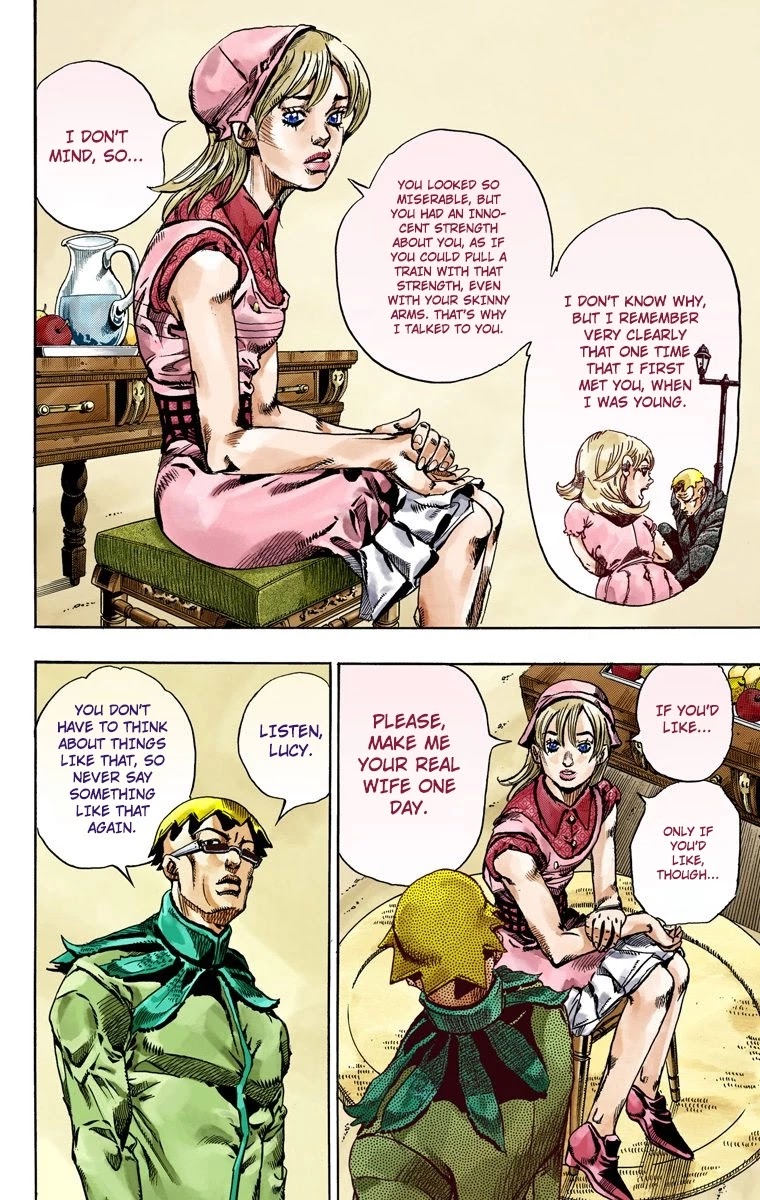 JoJo's Bizarre Adventure Part 7 - Steel Ball Run (Official Colored) Chapter 61 page 9 - Chapter 61: Both Sides Now Part 2