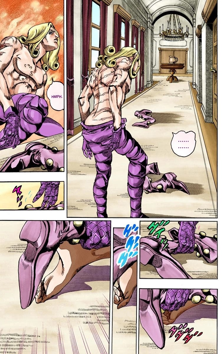 JoJo's Bizarre Adventure Part 7 - Steel Ball Run (Official Colored) Chapter 62 page 11 - Chapter 62: Dirty Deeds Done Dirt Cheap