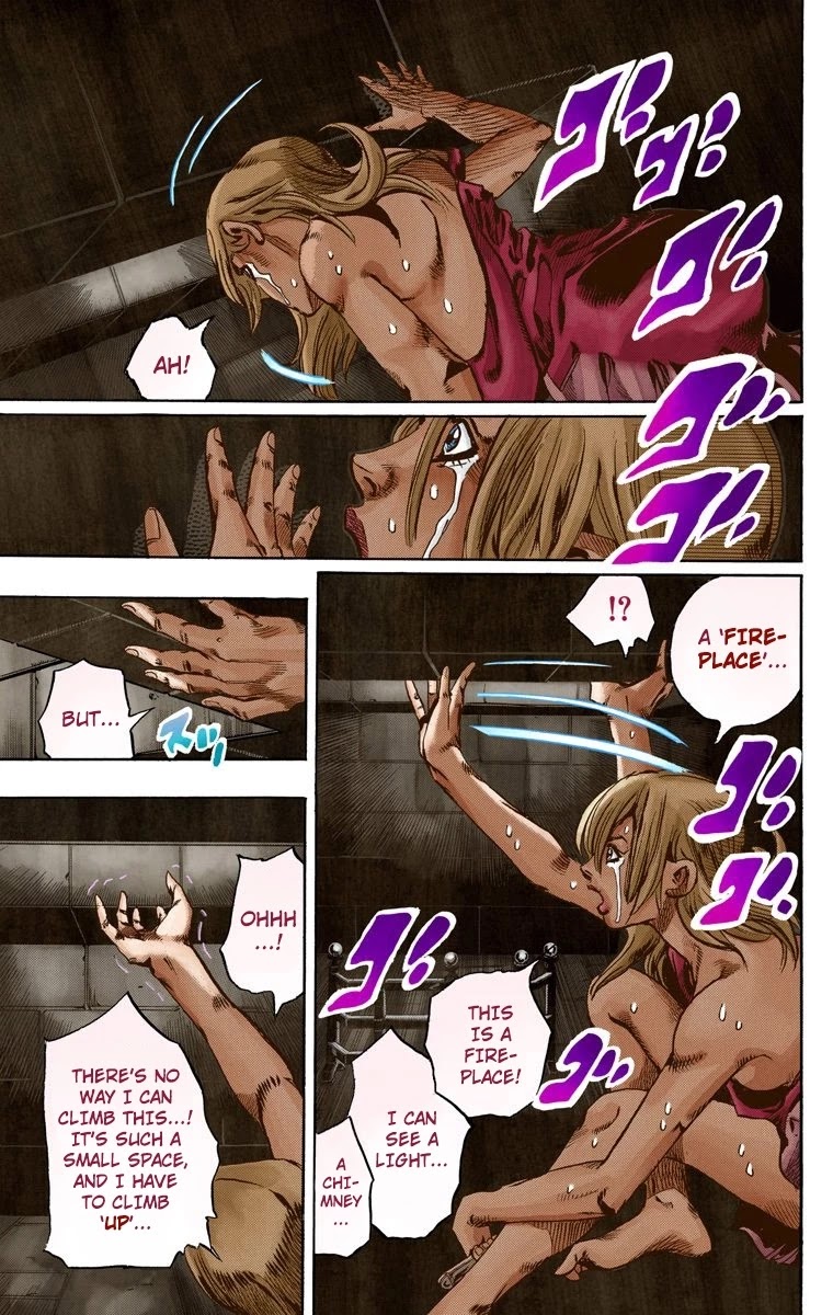JoJo's Bizarre Adventure Part 7 - Steel Ball Run (Official Colored) Chapter 62 page 18 - Chapter 62: Dirty Deeds Done Dirt Cheap