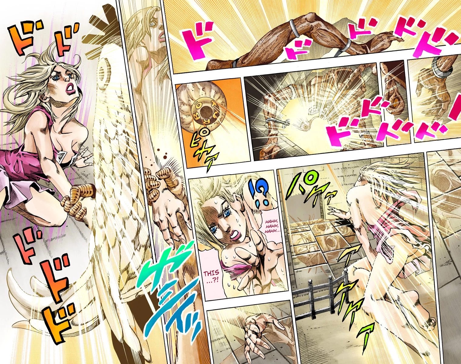 JoJo's Bizarre Adventure Part 7 - Steel Ball Run (Official Colored) Chapter 62 page 20 - Chapter 62: Dirty Deeds Done Dirt Cheap