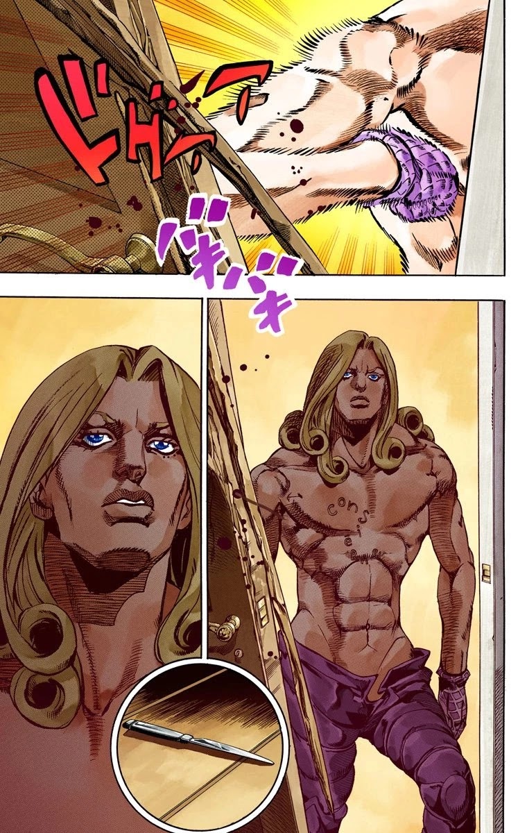 JoJo's Bizarre Adventure Part 7 - Steel Ball Run (Official Colored) Chapter 62 page 22 - Chapter 62: Dirty Deeds Done Dirt Cheap