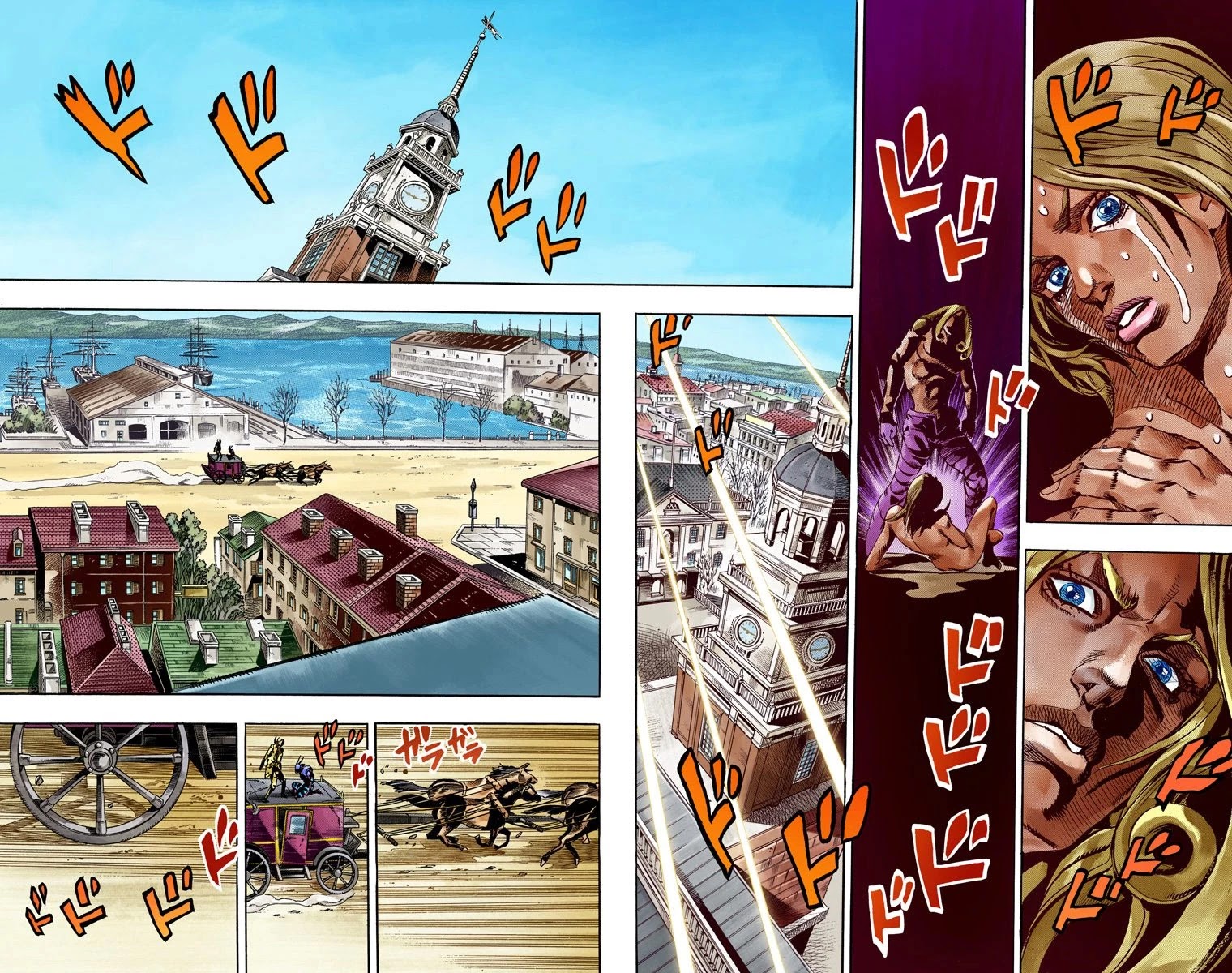 JoJo's Bizarre Adventure Part 7 - Steel Ball Run (Official Colored) Chapter 62 page 31 - Chapter 62: Dirty Deeds Done Dirt Cheap