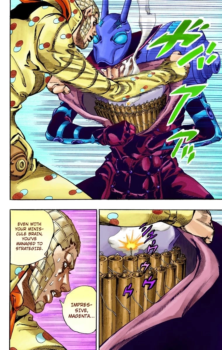 JoJo's Bizarre Adventure Part 7 - Steel Ball Run (Official Colored) Chapter 62 page 36 - Chapter 62: Dirty Deeds Done Dirt Cheap