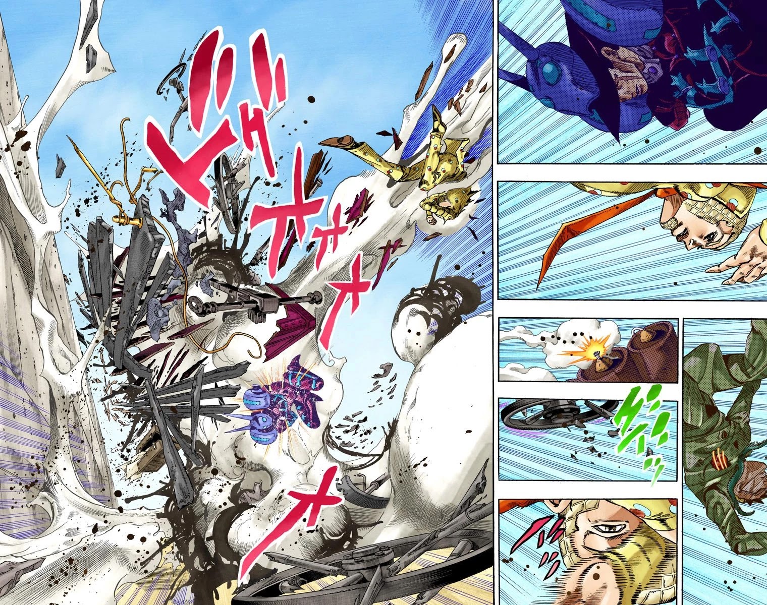 JoJo's Bizarre Adventure Part 7 - Steel Ball Run (Official Colored) Chapter 62 page 39 - Chapter 62: Dirty Deeds Done Dirt Cheap