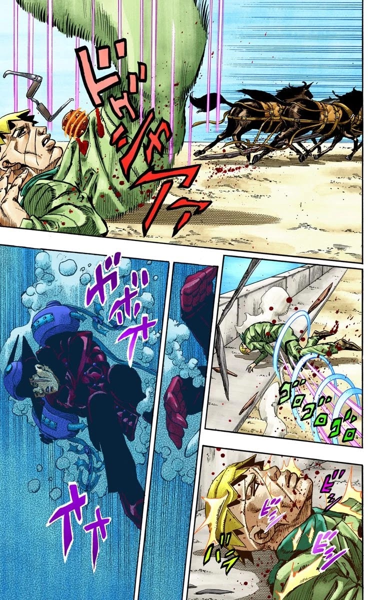 JoJo's Bizarre Adventure Part 7 - Steel Ball Run (Official Colored) Chapter 62 page 41 - Chapter 62: Dirty Deeds Done Dirt Cheap