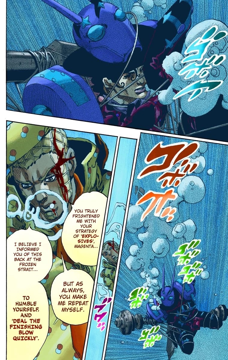 JoJo's Bizarre Adventure Part 7 - Steel Ball Run (Official Colored) Chapter 62 page 47 - Chapter 62: Dirty Deeds Done Dirt Cheap