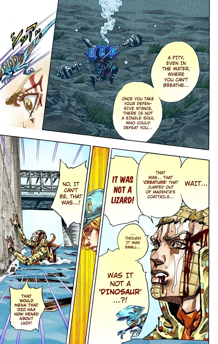 JoJo's Bizarre Adventure Part 7 - Steel Ball Run (Official Colored) Chapter 62 page 48 - Chapter 62: Dirty Deeds Done Dirt Cheap