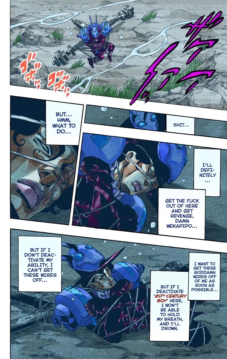 JoJo's Bizarre Adventure Part 7 - Steel Ball Run (Official Colored) Chapter 62 page 49 - Chapter 62: Dirty Deeds Done Dirt Cheap
